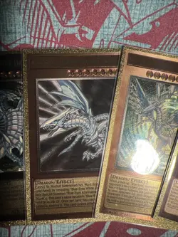 Yugioh Blue Eyes FULl Set GOLD ULTIMATE Waifu Card Girl Holo Anime YCS WC - Image 4