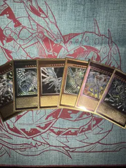 Yugioh Blue Eyes FULl Set GOLD ULTIMATE Waifu Card Girl Holo Anime YCS WC - Image 9