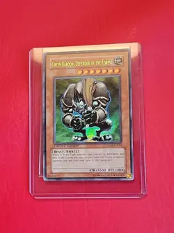 Yu-Gi-Oh! Green Baboon Defender of the Forest JUMP-EN014 Ultra Limited TopLoaded - Image 2