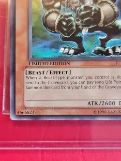 Yu-Gi-Oh! Green Baboon Defender of the Forest JUMP-EN014 Ultra Limited TopLoaded - Image 4