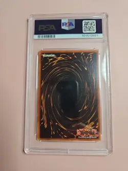 Yugioh 2002 PSA 5 DARK MAGICIAN SDY-006 ULTRA RARE UNLIMITED STARTER DECK YUGI 7 - Image 2