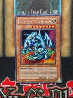 Yugioh Blue-Eyes Toon Dragon MRL-000 Secret Rare Original Print LP - Image 2