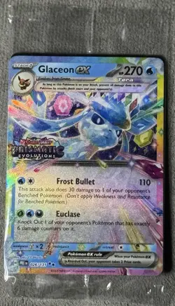 Pokemon Card - Prismatic Evolutions Surprise Box Promo Glaceon Stamped SEALED - Image 1