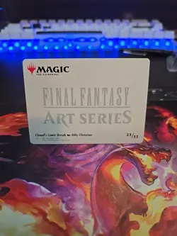 Cloud's Limit Break Art Series #23/53 Final Fantasy MTG Card - Image 2