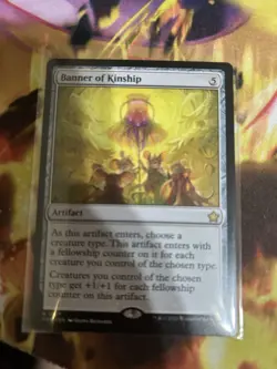 x1 Banner of Kinship FDN Foundations MTG 127 RARE M/NM 1x - Image 1