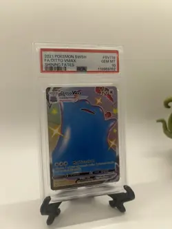 PSA 10 Ditto VMAX SV119/SV122 - 2021 Pokemon SWSH Shining Fates - Shiny Vault - Image 1