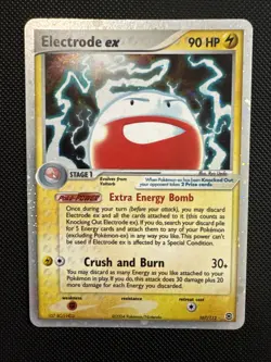Electrode ex 107/112 Firered & Leafgreen Holo Pokemon - Image 1