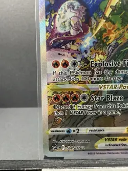 2019-22 Pokemon Sword and Shield Black Star Promos #SWSH262 Charizard VSTAR - Image 4