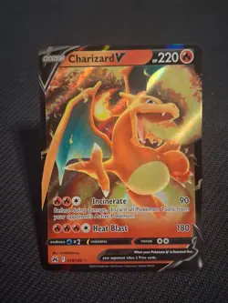 Charizard V 018/159 - Crown Zenith Ultra Rare Holo Pokemon TCG - Image 1