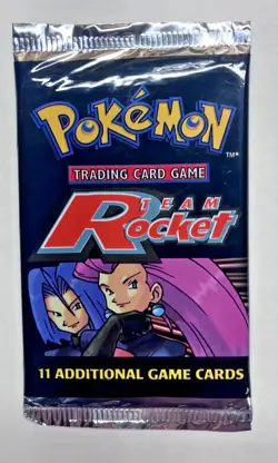 2000 POKEMON TEAM ROCKET 1ST EDITION BOOSTER PACK - FACTORY SEALED - ONE PACK - Image 1