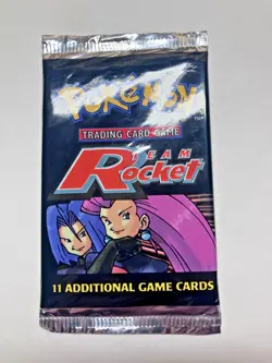 2000 POKEMON TEAM ROCKET 1ST EDITION BOOSTER PACK - FACTORY SEALED - ONE PACK - Image 7