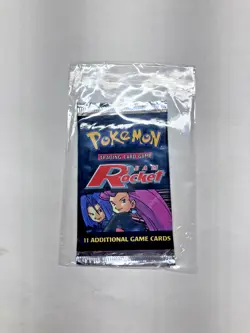 2000 POKEMON TEAM ROCKET 1ST EDITION BOOSTER PACK - FACTORY SEALED - ONE PACK - Image 8
