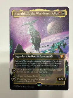 Hearthhull, the Worldseed (Borderless) - Edge of Eternities MTG *SHIPS NOW!* - Image 1