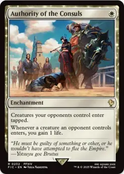 1 x Authority of the Consuls - Final Fantasy Commander - LP - MTG - Image 1