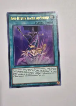 Bond Between Teacher And Student 1ST Edition Ultra Rare DUPO-EN017 YUGIOH Holo - Image 1