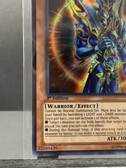 Yugioh Black Luster Soldier - Envoy of the Beginning LCYW-EN025 Secret 1st Ed NM - Image 4