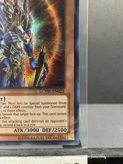 Yugioh Black Luster Soldier - Envoy of the Beginning LCYW-EN025 Secret 1st Ed NM - Image 5