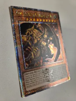 The Winged Dragon of Ra RA04-EN118 Quarter Century Secret Rare Yugioh Mint - Image 2