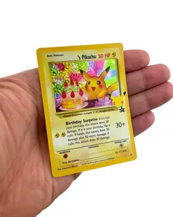 Pokemon TCG Celebrations #24 Birthday Pikachu 25th Anniversary Promo Holo Card - Image 2