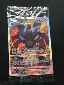 Lucario VSTAR SWSH291 SWSH: Sword & Shield Promo Cards Holo - SEALED - Image 1