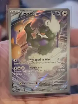Tornadus 210 Sv: Scarlet & Violet Promo Cards Holo Illustration Rare - Image 1