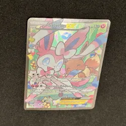 Pokemon SYLVEON EX RC32-32 Holo Generations Set Radiant Collection PACK FRESH NM - Image 3