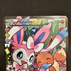 Pokemon SYLVEON EX RC32-32 Holo Generations Set Radiant Collection PACK FRESH NM - Image 7