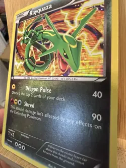 Rayquaza 11/20 HOLO RARE Pokemon BW Dragon Vault TCG Card NM 2012 - Image 13