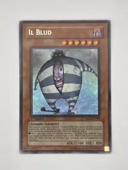 Yugioh IL BLUD TAEV-EN088 1st Edition Secret Rare Zombie/Gemini Monster Dark - Image 1