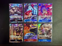 One Piece Alt Art Card Lot OP-02 OP-07 OP-08 OP-09 - Image 1