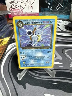 Dark Blastoise Pokemon Card Rare Non Holo 20/82 Team Rocket Set 2000 WOTC MP - Image 7