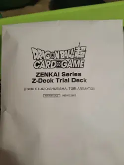 Dragonball Super Card Game Zenkai Demo SDCC 2022 Sealed Comic-con Exclusive - Image 3