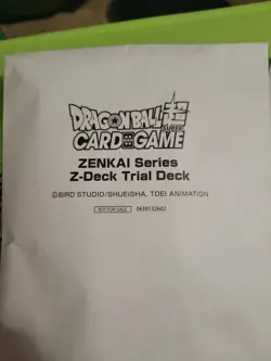 Dragonball Super Card Game Zenkai Demo SDCC 2022 Sealed Comic-con Exclusive - Image 6