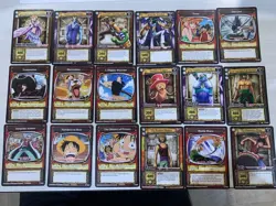 One Piece Card Game CCG 36 Cards Lot With Holos And Commons - Quest Begins 2005 - Image 2