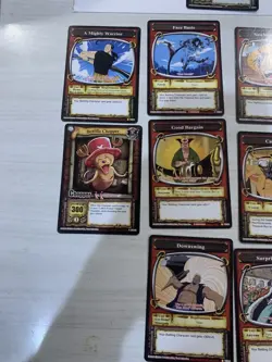 One Piece Card Game CCG 36 Cards Lot With Holos And Commons - Quest Begins 2005 - Image 7