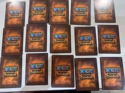 One Piece Card Game CCG 36 Cards Lot With Holos And Commons - Quest Begins 2005 - Image 8