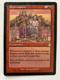 Repercussion Urza's Destiny Regular Magic the Gathering MTG Card - Image 3