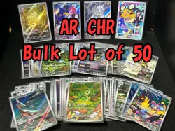 Lot of 50 Landom AR CHR Pokemon Card Japanese Bulk Set NM LP - Image 2