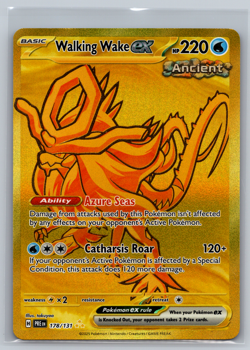 Walking Wake ex 178/131 Pokemon Hyper Rare SV: Prismatic Evolutions Card NM - Image 5