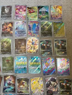 Pokemon Cards 100 pc Bulk Lot AR CHR Art Rare Full Set AsPictured NM JAPANESE E - Image 3