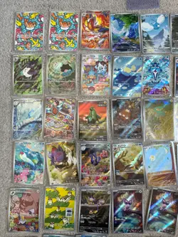 Pokemon Cards 100 pc Bulk Lot AR CHR Art Rare Full Set AsPictured NM JAPANESE E - Image 7