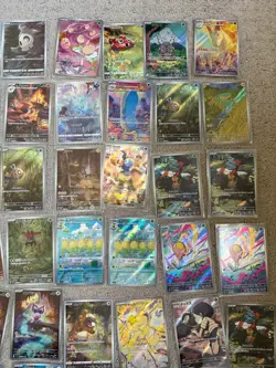 Pokemon Cards 100 pc Bulk Lot AR CHR Art Rare Full Set AsPictured NM JAPANESE E - Image 8
