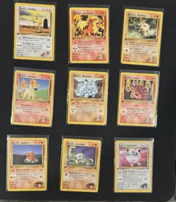 Pokemon TCG Gym Challenge 1st Edition Mixed Lot 65 Cards NM Condition - Image 19