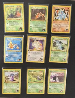 Pokemon TCG Gym Challenge 1st Edition Mixed Lot 65 Cards NM Condition - Image 21