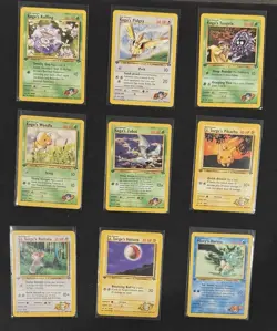 Pokemon TCG Gym Challenge 1st Edition Mixed Lot 65 Cards NM Condition - Image 7