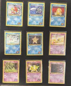 Pokemon TCG Gym Challenge 1st Edition Mixed Lot 65 Cards NM Condition - Image 9