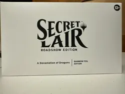 SDCC 2025 HASBRO SECRET LAIR ROADSHOW EDITION RAINBOW FOIL CARDS IN HAND - Image 3
