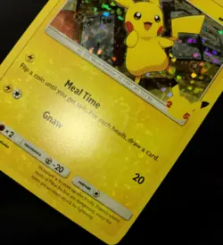 Pokemon Card * PIKACHU HOLO 25/25 * McDonalds 25th Anniversary 2021 Promo RARE - Image 16