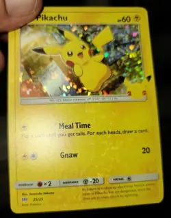 Pokemon Card * PIKACHU HOLO 25/25 * McDonalds 25th Anniversary 2021 Promo RARE - Image 8