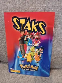 Pokemon Advanced Staks Albums + 22 Panini Nintendo Cards - Image 3